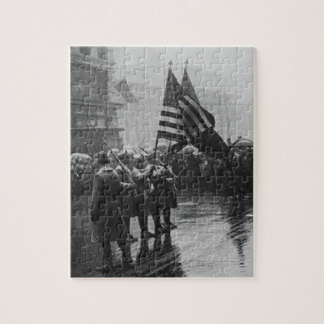 Büffel-Soldat-367. Infanterie-Afroamerikaner (Vertikal)