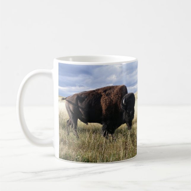 Büffel Stier Kaffeetasse (Links)