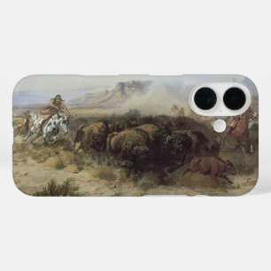 Büffeljagd Nr. 26 von CM Russell, Vintage Indians title_seo2