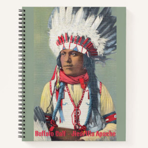 Büffelkalb Native American Notizbuch
