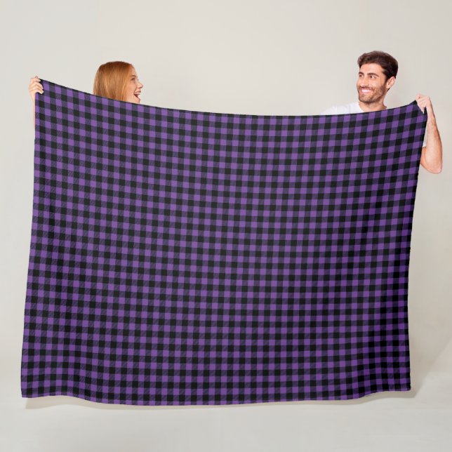 Büffelkariert Fleece-Decke Fleecedecke (Beispiel)