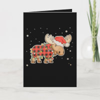 Büffelkariert Mützen-Weihnachtsmann-Hut-Christbaum