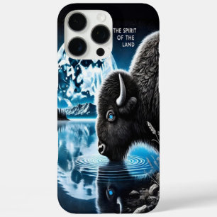 Büffelruhe unter dem sternenklaren Himmel iPhone 16 Pro Max Hülle