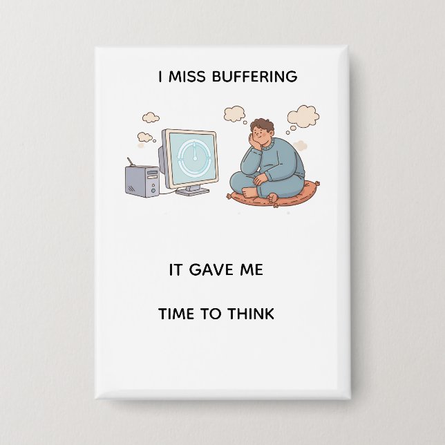 Buffering button (Vorderseite)