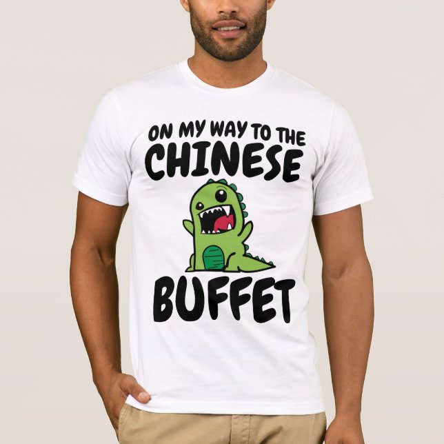 BUFFET CHINOIS T-shirts amusants (Devant)