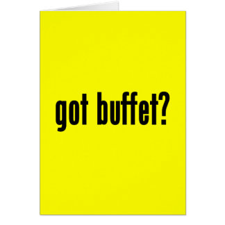 buffet obtenu ?