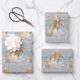 Buffington's Oaster- Cat Wrapping Paper - 3 Blätte Geschenkpapier Set