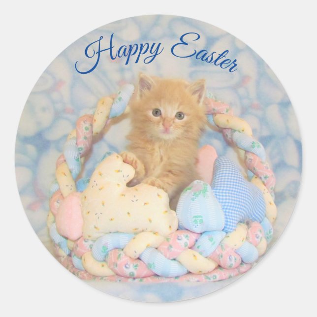 Buffington's Osterkorb - Katze / Kitten Stickers (Vorderseite)