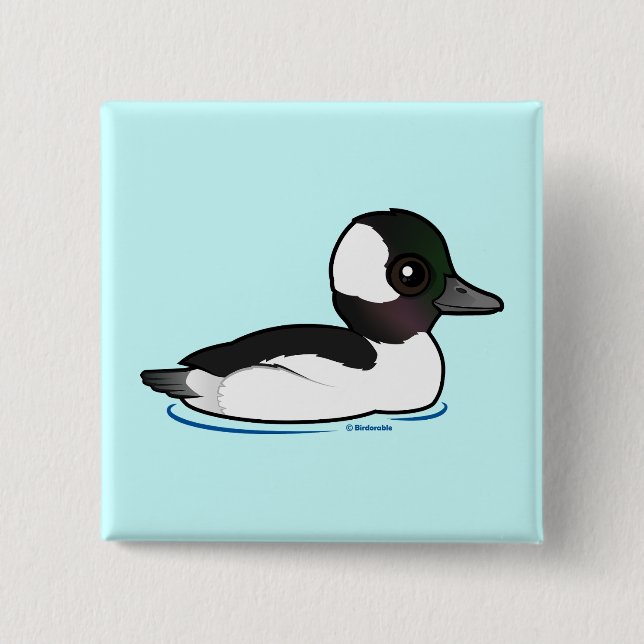 Bufflehead Button (Vorderseite)