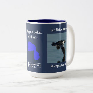 Bufflehead Drake Zweifarbige Tasse