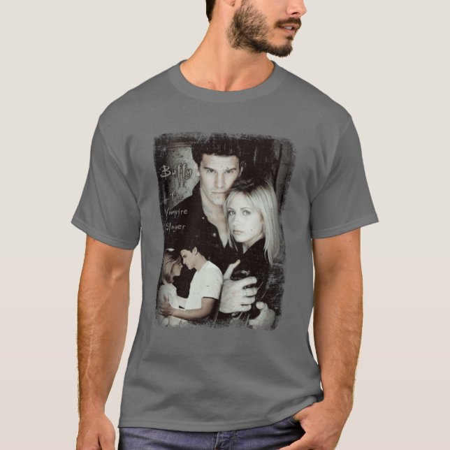 Buffy Angel Geschenk T-Shirt (Vorderseite)