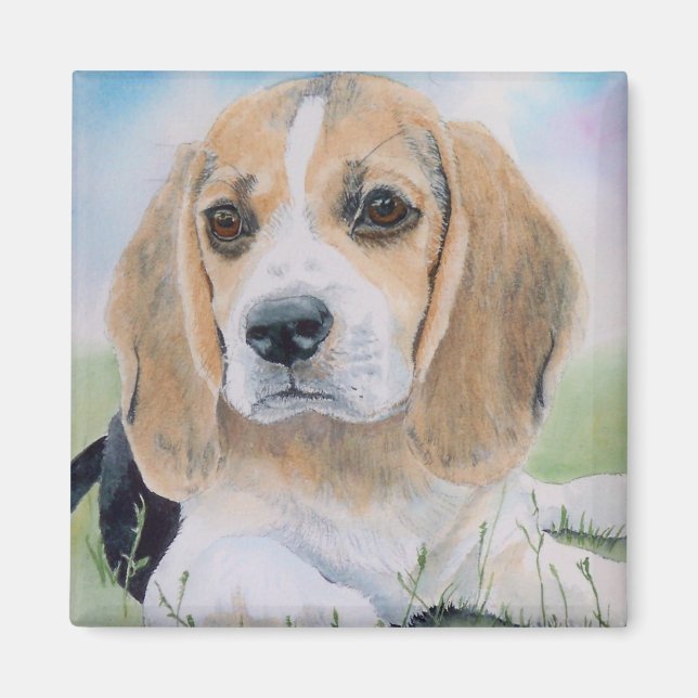 Buffy der Beagle Magnet (Vorne)