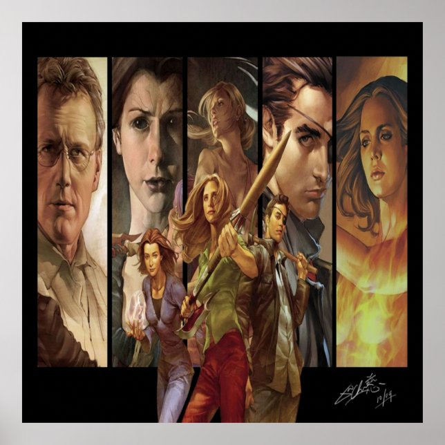 Buffy the vampire Slayer Season 8 Motion Comic g Poster (Vorne)