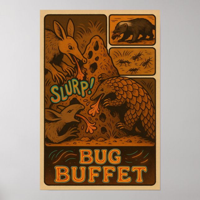 Bug Buffet: Insect Feast Safari Edition Poster (Vorne)