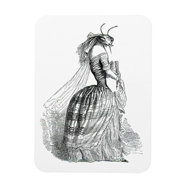 Bug Bustle Magnet (Vertikal)