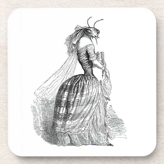 Bug Bustle Untersetzer (Vorderseite)