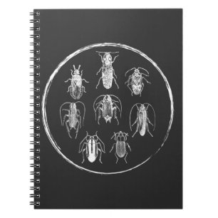 Bug Collector Nature Entomology Insekten Graphic Notizblock