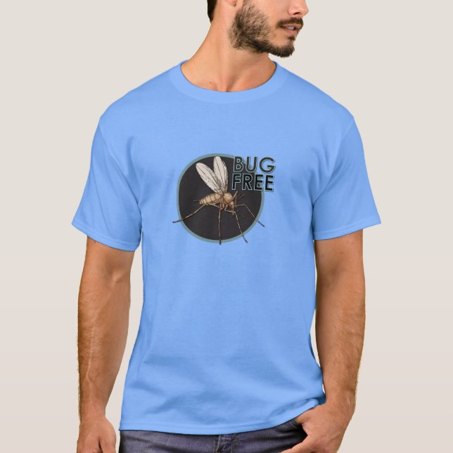 Bug Free - Dark T - Shirt (Vorderseite)