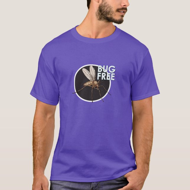 Bug Free - Men's Basic Dark T - Shirt (Vorderseite)