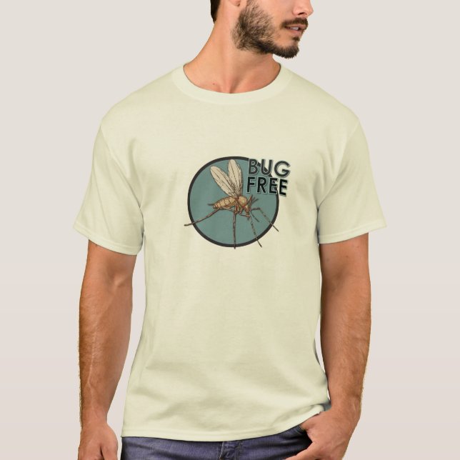 Bug Free - Men's Basic T - Shirt  (Vorderseite)
