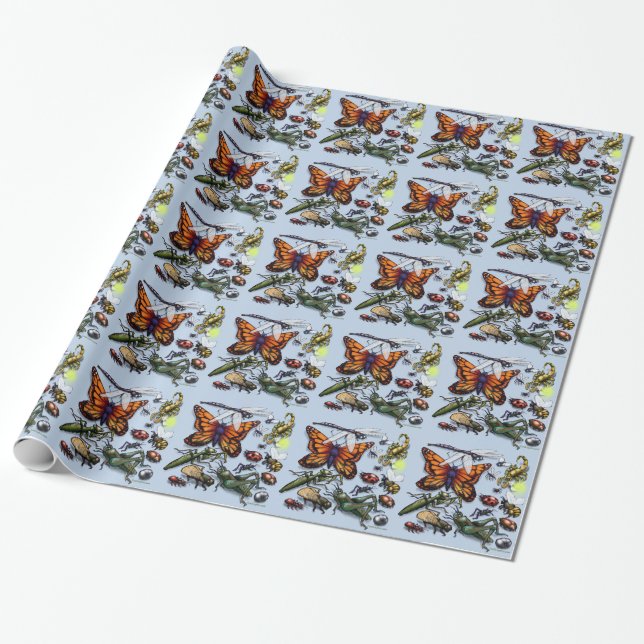 Bug Geschenkpapier (Ungerollt)