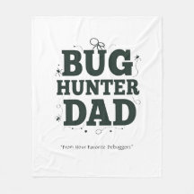 Bug Hunter Vater Blanket - Bester Vater je
