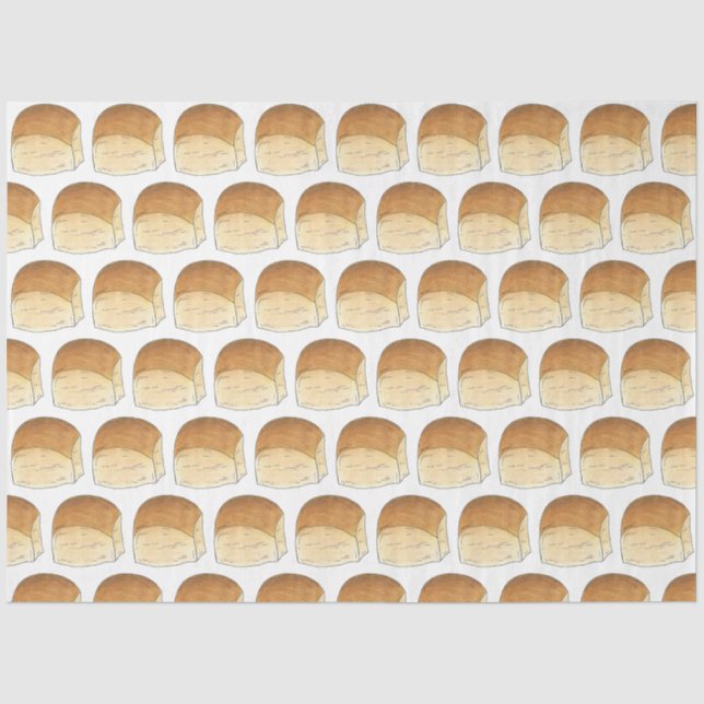 Bug in der Oven Brot Dinner Rolls Baby Dusche Seidenpapier (Vorderseite)