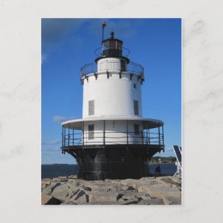 Bug Light Lighthouse in Portland, ME Postcard Postkarte