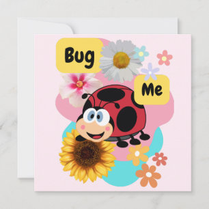 Bug Me: Ladybug Einladung