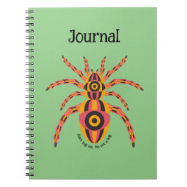 Bug mich nicht, ich bin kein Bug, Spider Journal Notizblock