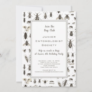 Bug oder Insektenthema Geburtstagsparty