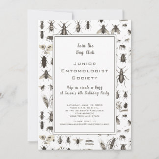 Bug oder Insektenthema Geburtstagsparty