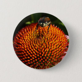 Bug on Flower Button