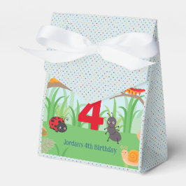 Bug Party Geburtstag Geschenkschachtel