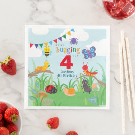 Bug Party Geburtstag Niedliche Farbpapier Napkin Serviette