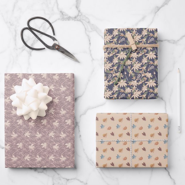 Bug Variety Pack Geschenkpapier Set (Vorderseite)
