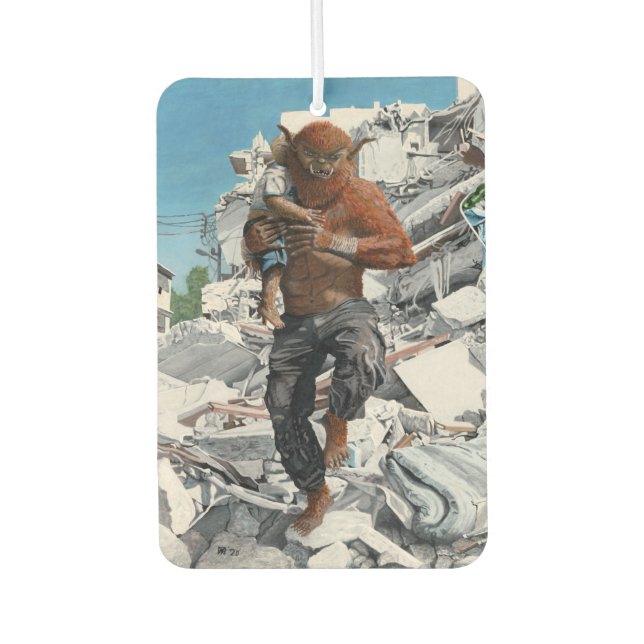 Bugbear hero Retcuing Child Fantasy Air Freshener Autolufterfrischer (Vorderseite)