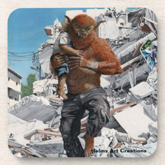 Bugbear hero Rettend Kinderfantasy Plastic Unterse Getränkeuntersetzer