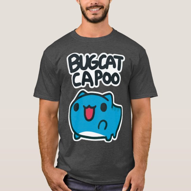 Bugcat Capoo Freunde T-Shirt (Vorderseite)