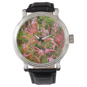 Bugel-Lilie (Watsonia) Blume, Ostkap Armbanduhr