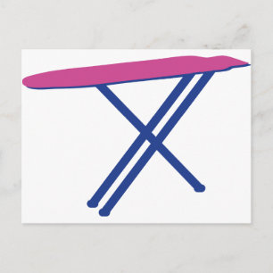 Bügelbrett Postkarte