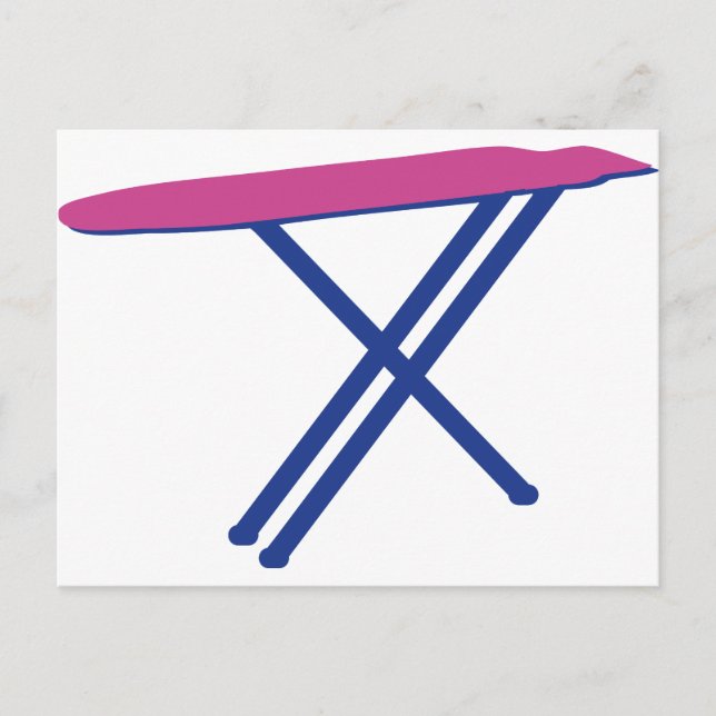 Bügelbrett Postkarte (Vorderseite)