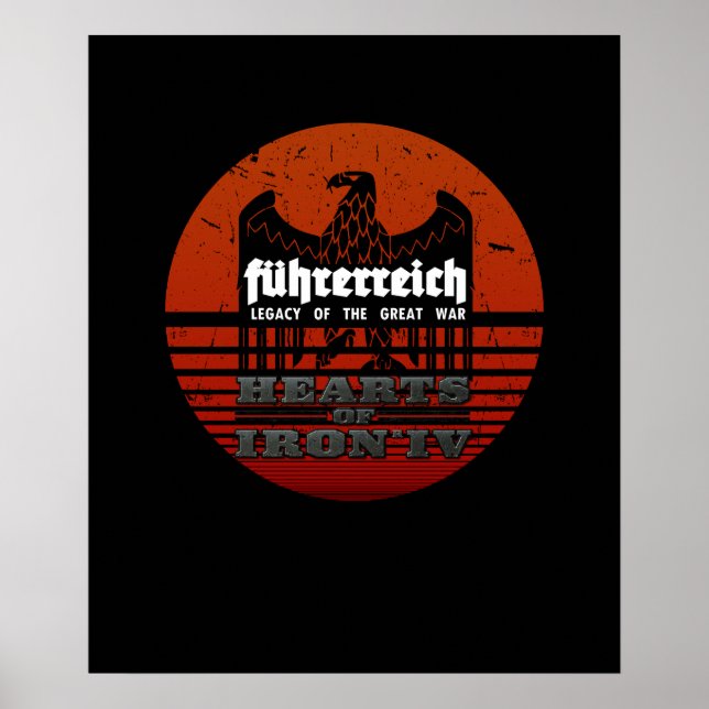 Bügelherzen 4 Druck, Werteplakat (Matte) Poster (Vorne)