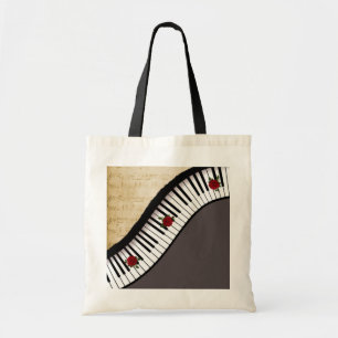 Buget Tasche Klavier-Schlüssel, schwarzer Griff
