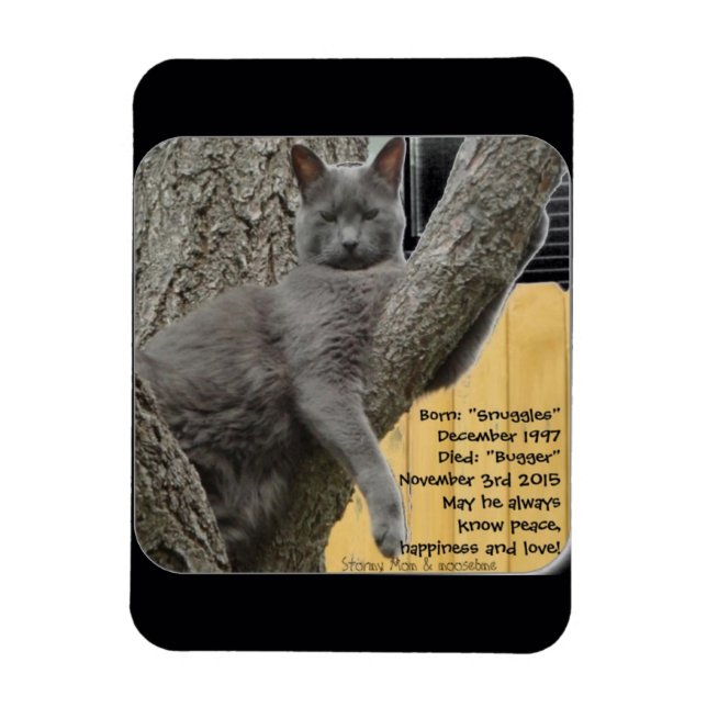 Bugger Baby 1997 bis 2015 Magnet (Vertikal)
