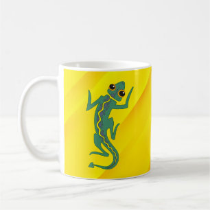 Buggi Green Lizard Artistic Clipart-27847 Kaffeetasse
