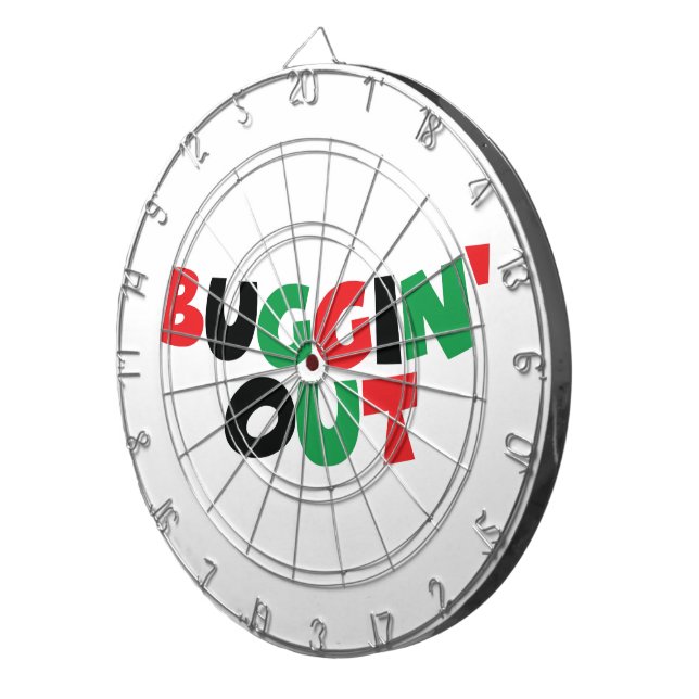 Buggin' Out Dartscheibe (Vorderseite rechts)