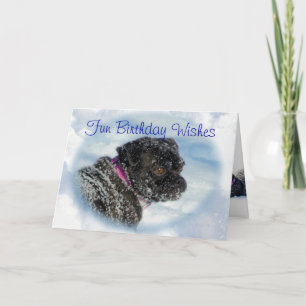 Buggs Dog in Snow-Karte anpassen Sie jede Gelegenh Karte