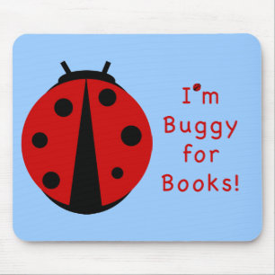 Buggy für Bücher Mousepad