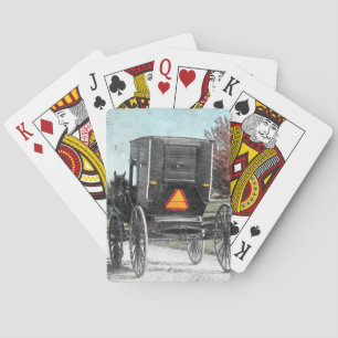 Buggy Herbst Spielkarten